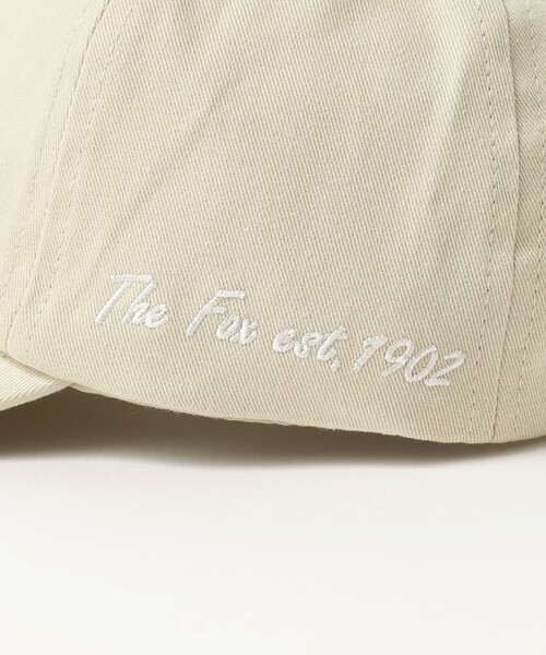 BEAMS HEART(ビームスハート)の「【EXCLUSIVE】PENNEY'S / FOX CAP(6/18値下げ)(キャップ・メンズ・ベージュ/ブラウン・ONE SIZE)」の6枚目の写真