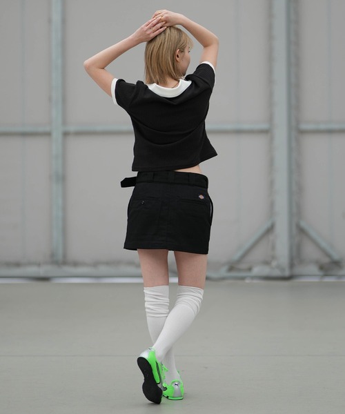 PUMA（プーマ）の「PUMA/プーマ 半袖 ポロシャツ WARDROBE ESS 636874（ポロシャツ・レディース・ピンク/ホワイト/ブラック・M/L）」の13枚目の写真