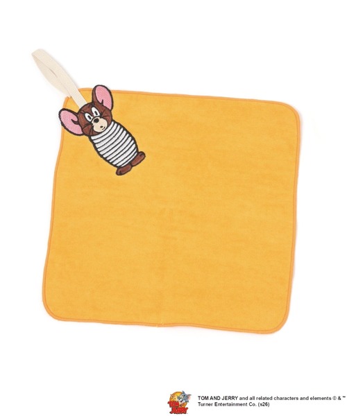 niko and...(ニコアンド)の「【トムとジェリー】コラボループタオルハンカチ(ハンカチ/ハンドタオル・レディース・ブルー/イエロー・0)」の4枚目の写真