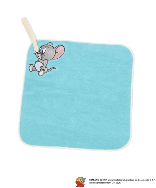 niko and...(ニコアンド)の「【トムとジェリー】コラボループタオルハンカチ(ハンカチ/ハンドタオル・レディース・ブルー/イエロー・0)」の5枚目の写真