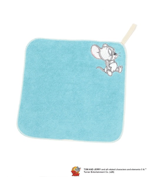 niko and...(ニコアンド)の「【トムとジェリー】コラボループタオルハンカチ(ハンカチ/ハンドタオル・レディース・ブルー/イエロー・0)」の6枚目の写真