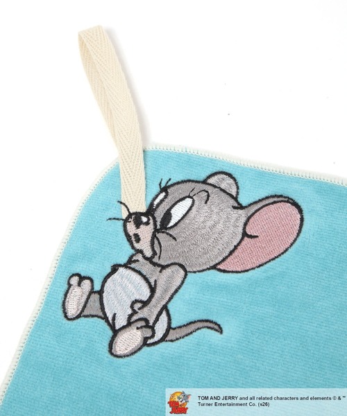 niko and...(ニコアンド)の「【トムとジェリー】コラボループタオルハンカチ(ハンカチ/ハンドタオル・レディース・ブルー/イエロー・0)」の8枚目の写真