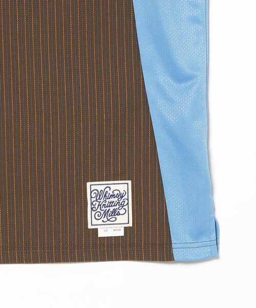 Whimsy(ウィムジー)の「WHIMSY SOCKS / Baseball Henley Shirt(Tシャツ/カットソー・メンズ・ブラウン/ブラック・L/M/XL)」の14枚目の写真