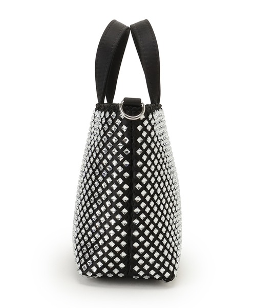 Guess（ゲス）の「TASMIN Mini Tote（トートバッグ・レディース・ブラック・ONE SIZE）」の3枚目の写真