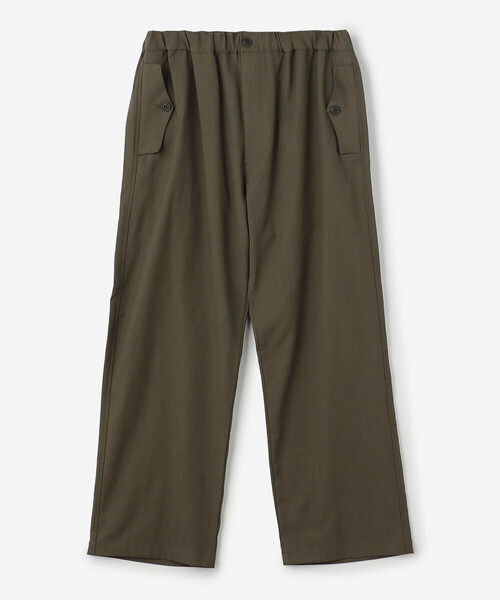 ORCIVAL（オーシバル）の「ORCIVAL | ポリコットンリネン フラップポケットワイドパンツ MEN（その他パンツ・メンズ・モカ/アイボリー/ブラック・4/5）」の3枚目の写真
