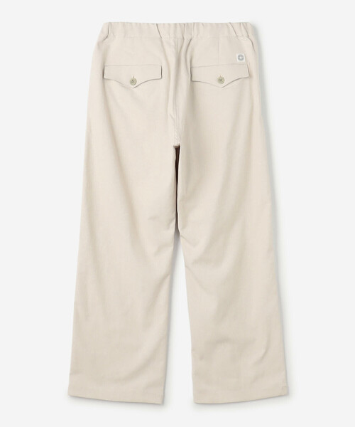 ORCIVAL（オーシバル）の「ORCIVAL | ポリコットンリネン フラップポケットワイドパンツ MEN（その他パンツ・メンズ・モカ/アイボリー/ブラック・4/5）」の5枚目の写真