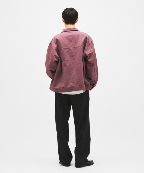 JOURNAL STANDARD（ジャーナルスタンダード）の「ビンテージ ツイル ワーク ジャケット（その他アウター・メンズ・ブラウン/パープル/ブラック系その他・LARGE/MEDIUM）」の7枚目の写真