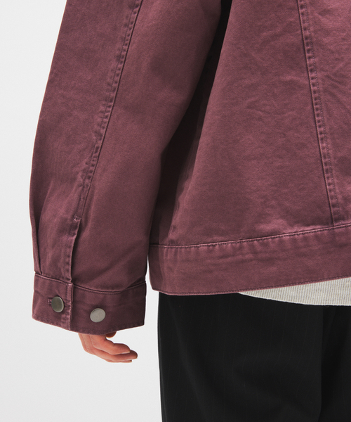 JOURNAL STANDARD（ジャーナルスタンダード）の「ビンテージ ツイル ワーク ジャケット（その他アウター・メンズ・ブラウン/パープル/ブラック系その他・LARGE/MEDIUM）」の15枚目の写真