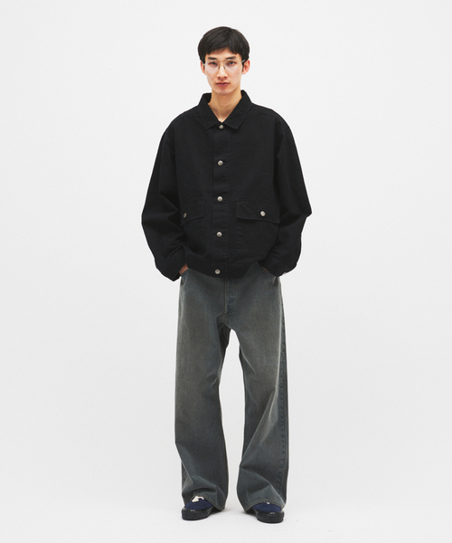 JOURNAL STANDARD（ジャーナルスタンダード）の「ビンテージ ツイル ワーク ジャケット（その他アウター・メンズ・ブラウン/パープル/ブラック系その他・LARGE/MEDIUM）」の16枚目の写真