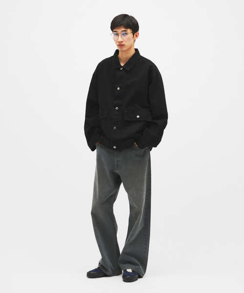 JOURNAL STANDARD（ジャーナルスタンダード）の「ビンテージ ツイル ワーク ジャケット（その他アウター・メンズ・ブラウン/パープル/ブラック系その他・LARGE/MEDIUM）」の17枚目の写真