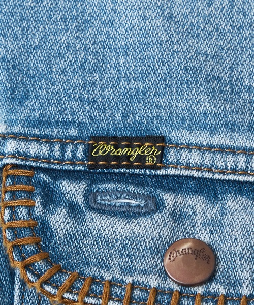 Lee(リー)の「Wrangler/ラングラー【US ORIGINAL】24MJZ デニムジャケット ブランケットステッチ(デニムジャケット・メンズ・ブルー・MEDIUM/SMALL/LARGE/X-LARGE)」の13枚目の写真
