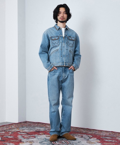 Lee(リー)の「Wrangler/ラングラー【US ORIGINAL】24MJZ デニムジャケット ブランケットステッチ(デニムジャケット・メンズ・ブルー・MEDIUM/SMALL/LARGE/X-LARGE)」の15枚目の写真