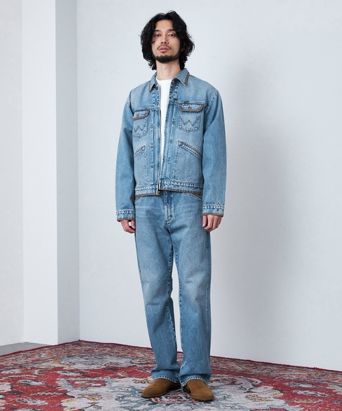 Lee(リー)の「Wrangler/ラングラー【US ORIGINAL】24MJZ デニムジャケット ブランケットステッチ(デニムジャケット・メンズ・ブルー・MEDIUM/SMALL/LARGE/X-LARGE)」の18枚目の写真