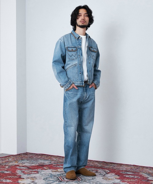 Lee(リー)の「Wrangler/ラングラー【US ORIGINAL】24MJZ デニムジャケット ブランケットステッチ(デニムジャケット・メンズ・ブルー・MEDIUM/SMALL/LARGE/X-LARGE)」の19枚目の写真