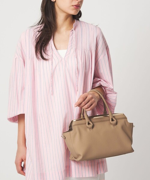 別注】＜Hyman Roth＞ボックストートバッグ（トートバッグ）｜green