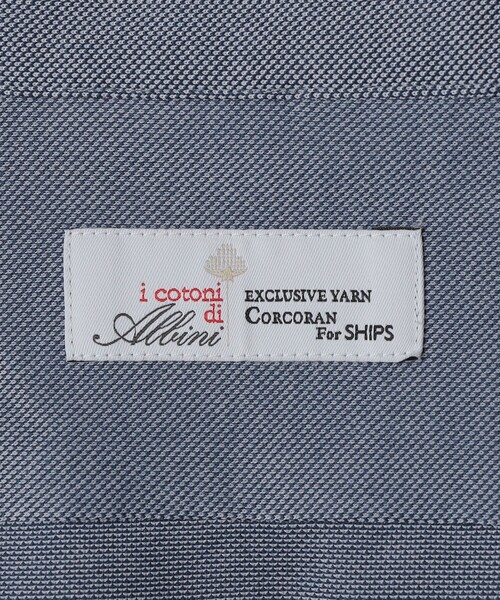 SHIPS（シップス）の「SHIPS:〈FUNCTION〉I Cotoni di Albini ショート スリーブ ポロシャツ（ポロシャツ・メンズ・ネイビー/ライム/ホワイト/スカイブルー/ブラック/トップグレー/キャメル/ワイン・SMALL/MEDIUM/LARGE/X-LARGE）」の13枚目の写真