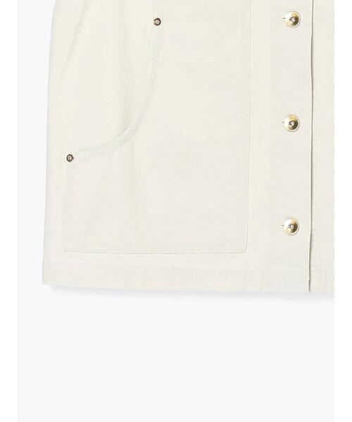 Te chichi（テチチ）の「ノーカラーワークベスト（ベスト・レディース・ネイビー/オフホワイト・F）」の15枚目の写真