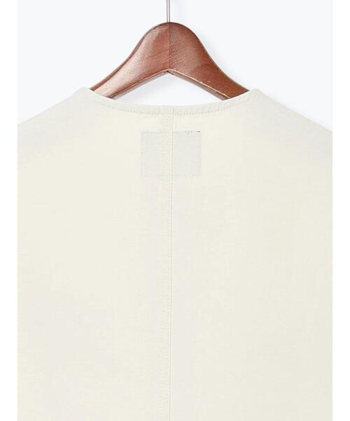 Te chichi（テチチ）の「ノーカラーワークベスト（ベスト・レディース・ネイビー/オフホワイト・F）」の16枚目の写真