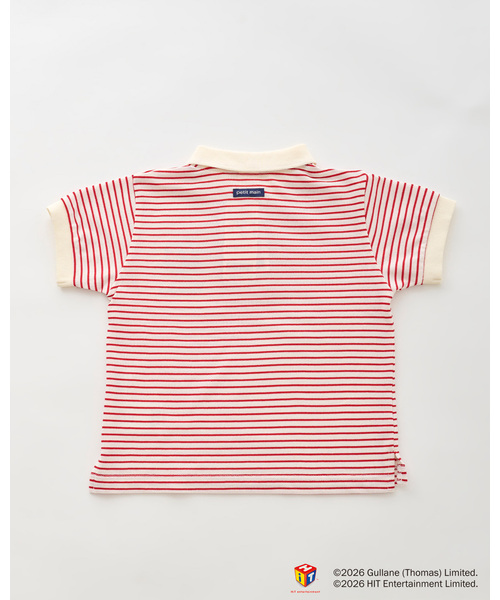 petit main（プティマイン）の「【きかんしゃトーマス】半袖ポロシャツ（Tシャツ/カットソー・キッズ・レッド/サックスブルー・90cm/100cm/80ｃｍ/120cm/110cm/130cm）」の6枚目の写真
