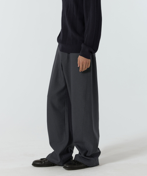 JUAN HOMME(ジュアンオム)の「リファインドカーブトラウザー(チャコール)(スラックス・メンズ・その他・SMALL/MEDIUM/LARGE)」の4枚目の写真
