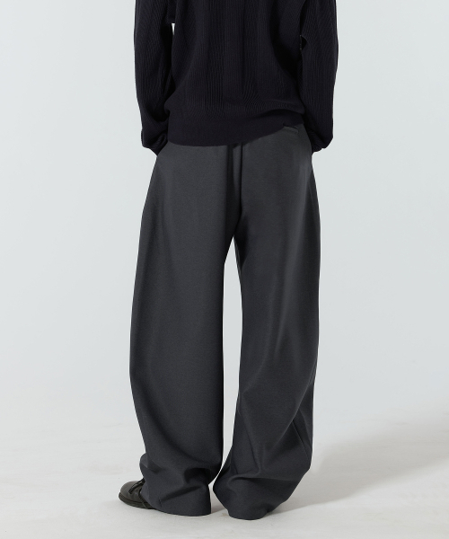JUAN HOMME(ジュアンオム)の「リファインドカーブトラウザー(チャコール)(スラックス・メンズ・その他・SMALL/MEDIUM/LARGE)」の5枚目の写真