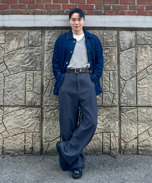 JUAN HOMME(ジュアンオム)の「リファインドカーブトラウザー(チャコール)(スラックス・メンズ・その他・SMALL/MEDIUM/LARGE)」の8枚目の写真