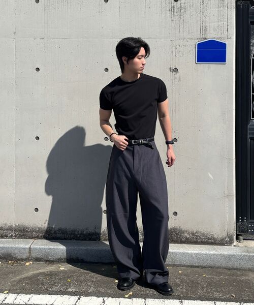 JUAN HOMME(ジュアンオム)の「リファインドカーブトラウザー(チャコール)(スラックス・メンズ・その他・SMALL/MEDIUM/LARGE)」の12枚目の写真