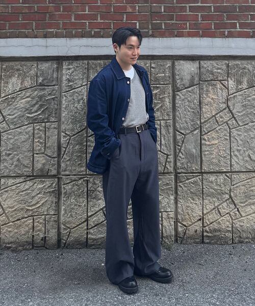 JUAN HOMME(ジュアンオム)の「リファインドカーブトラウザー(チャコール)(スラックス・メンズ・その他・SMALL/MEDIUM/LARGE)」の13枚目の写真