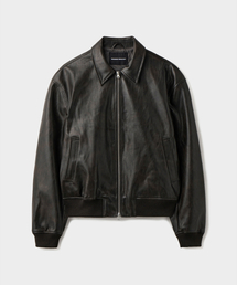 BRANDED（ブランデッド）の「FAKE LEATHER SINGLE JACKET [DARK BROWN]（ライダースジャケット）」