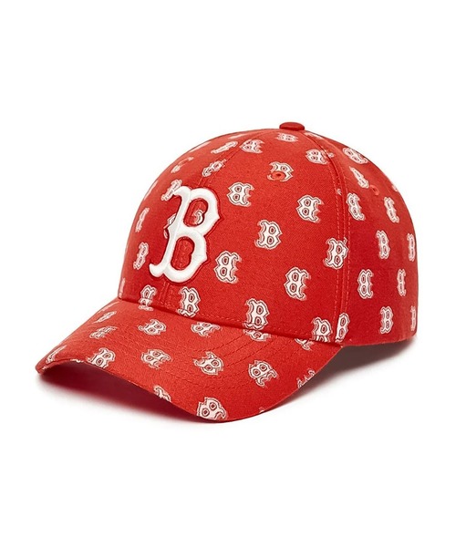 MLB(メジャーリーグベースボール)の「エムエルビー【MLB】- ボストン・レッドソックス キャップ【STRUCTURE BALL CAP 3ACPFF02N】(キャップ・レディース・レッド・FREE)」の2枚目の写真