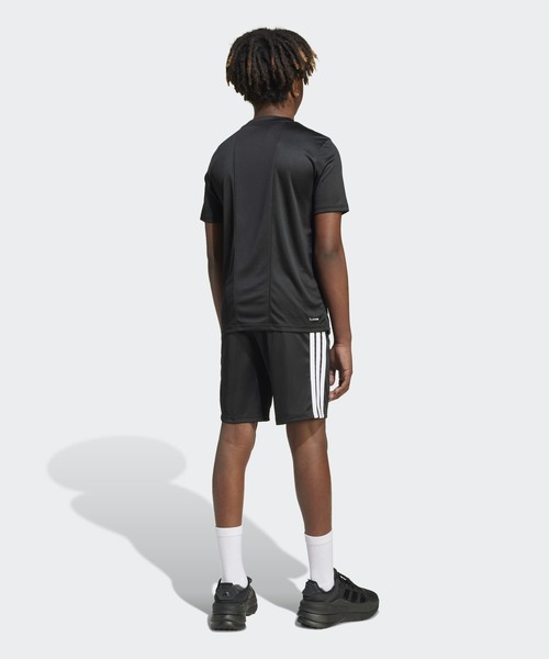 adidas（アディダス）の「トレイン エッセンシャルズ スリーストライプス 半袖Tシャツセット キッズ / アディダス adidas（その他トップス・キッズ・ブラック・150/140/160/120/130）」の7枚目の写真