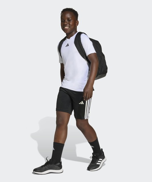 adidas（アディダス）の「トレイン エッセンシャルズ スリーストライプス 半袖Tシャツセット キッズ / アディダス adidas（その他トップス・キッズ・ブラック・150/140/160/120/130）」の4枚目の写真