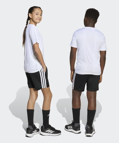adidas（アディダス）の「トレイン エッセンシャルズ スリーストライプス 半袖Tシャツセット キッズ / アディダス adidas（その他トップス・キッズ・ブラック・150/140/160/120/130）」の12枚目の写真