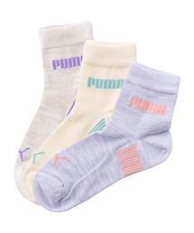 PUMA プーマ ショートソックス 3足組 消臭 靴下 レディース