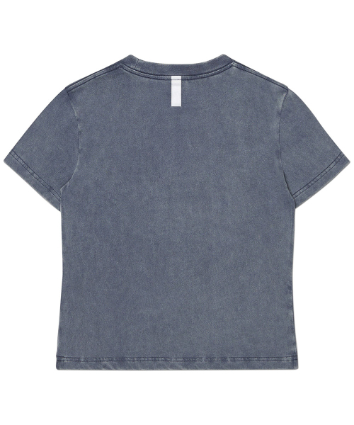 NOMANUAL(NOMANUAL)の「APPLIQUE T-SHIRT (WOMAN) - WASHED NAVY(Tシャツ/カットソー・レディース・その他・LARGE/MEDIUM/SMALL)」の4枚目の写真