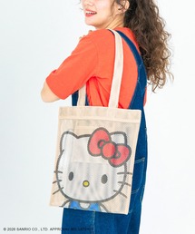 ACCOMMODE（アコモデ）の「サンリオキャラクターズ/カラップ フェイスアップメッシュトートバッグ（トートバッグ）」