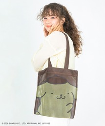 ACCOMMODE（アコモデ）の「サンリオキャラクターズ/カラップ フェイスアップメッシュトートバッグ（トートバッグ）」