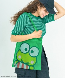 ACCOMMODE（アコモデ）の「サンリオキャラクターズ/カラップ フェイスアップメッシュトートバッグ（トートバッグ）」