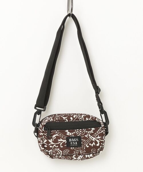 INNOCENT(イノセント)の「【T18】【BAGS USA/バッグス ユーエスエー】CAMERA BAG 総柄ミニショルダーバッグ(ショルダーバッグ・メンズ・その他3/その他2/その他4・FREE)」の2枚目の写真