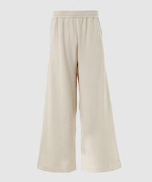 Silk-Cotton Wide Sweater Pants