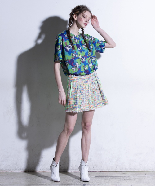 GREEDILOUS(グリディアス)の「グリーンカモフラージュTシャツ(Tシャツ/カットソー・レディース・その他・S/M/L/XS)」の6枚目の写真