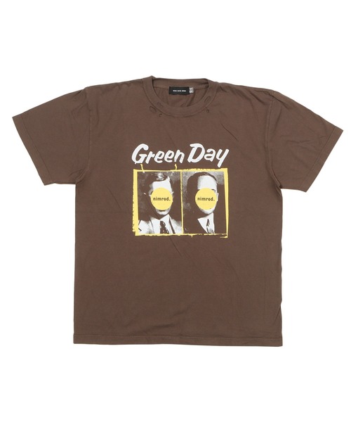 GOOD ROCK SPEED(グッドロックスピード)の「Green Day 26GRD001W(Tシャツ/カットソー・メンズ・ブラウン・MEDIUM/LARGE/X-LARGE)」の1枚目の写真