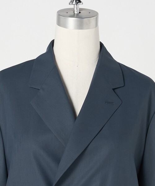 LOEFF（ロエフ）の「＜LOEFF＞ポリエステルボイル ジャケット（テーラードジャケット・レディース・ネイビー/ブラック・0/1）」の15枚目の写真