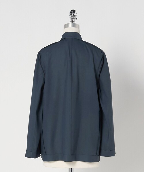 LOEFF（ロエフ）の「＜LOEFF＞ポリエステルボイル ジャケット（テーラードジャケット・レディース・ネイビー/ブラック・0/1）」の22枚目の写真