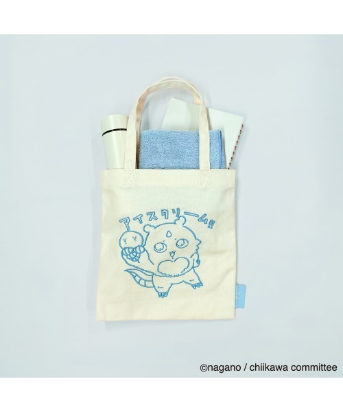 FUNALIVE(ファンアライブ)の「刺繍ミニトート(トートバッグ・レディース・ブルー/オレンジ/パープル/イエロー/アイボリー/ライトピンク/カーキ/ブラウン/ピンク・FREE)」の1枚目の写真