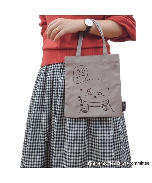 FUNALIVE(ファンアライブ)の「刺繍ミニトート(トートバッグ・レディース・ブルー/オレンジ/パープル/イエロー/アイボリー/ライトピンク/カーキ/ブラウン/ピンク・FREE)」の19枚目の写真