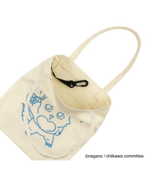 FUNALIVE(ファンアライブ)の「刺繍ミニトート(トートバッグ・レディース・ブルー/オレンジ/パープル/イエロー/アイボリー/ライトピンク/カーキ/ブラウン/ピンク・FREE)」の14枚目の写真