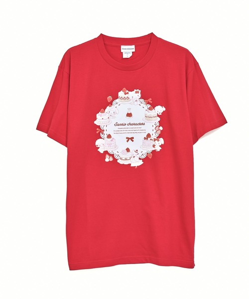 THE BAREFOOT(ベアフット)の「【 sanrio / サンリオ 】 サンリオキャラクターズ ケーキ Tシャツ WNI(Tシャツ/カットソー・レディース・その他1/その他4/その他3/その他2・FREE)」の2枚目の写真