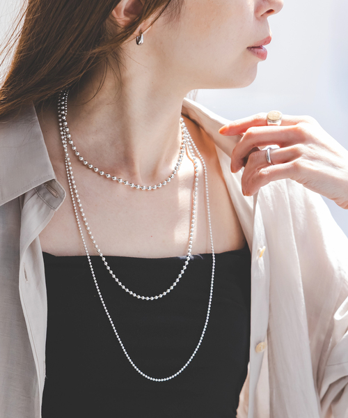 追加》in mood/インムード MULTIBALL CHAIN-necklace（ネックレス