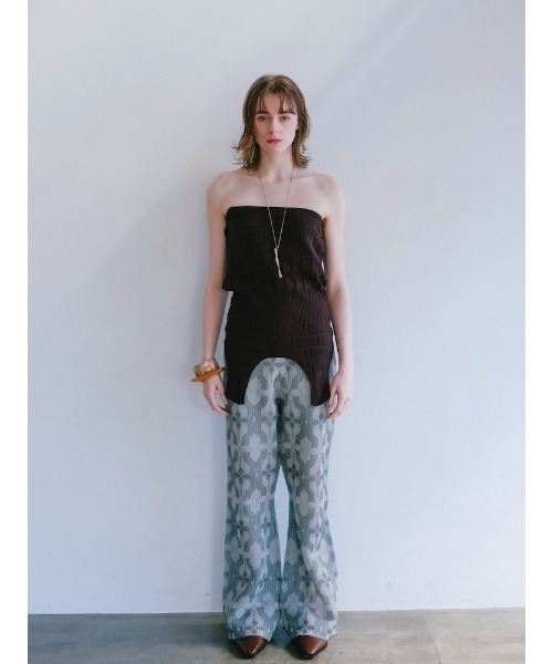 Ruh Dhan(ルーダン)の「2way Vital Layers Tank(タンクトップ・レディース・ブラウン/ブルー/アイボリー/ボルドー・FREE)」の16枚目の写真